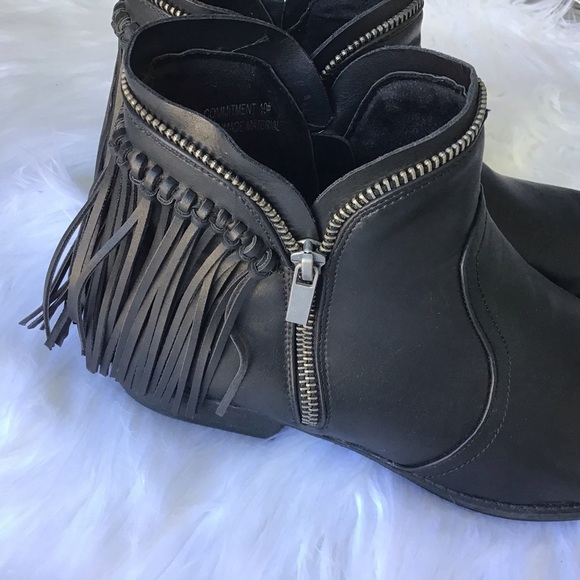 Black Dollhouse Ankle Booties - Picture 6 of 11